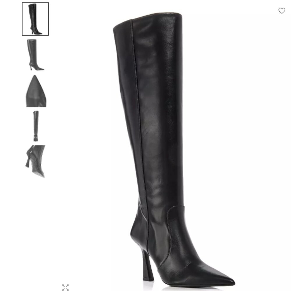 Stuart Weitzman Women's Vinnie Leather Tall Boots size 8